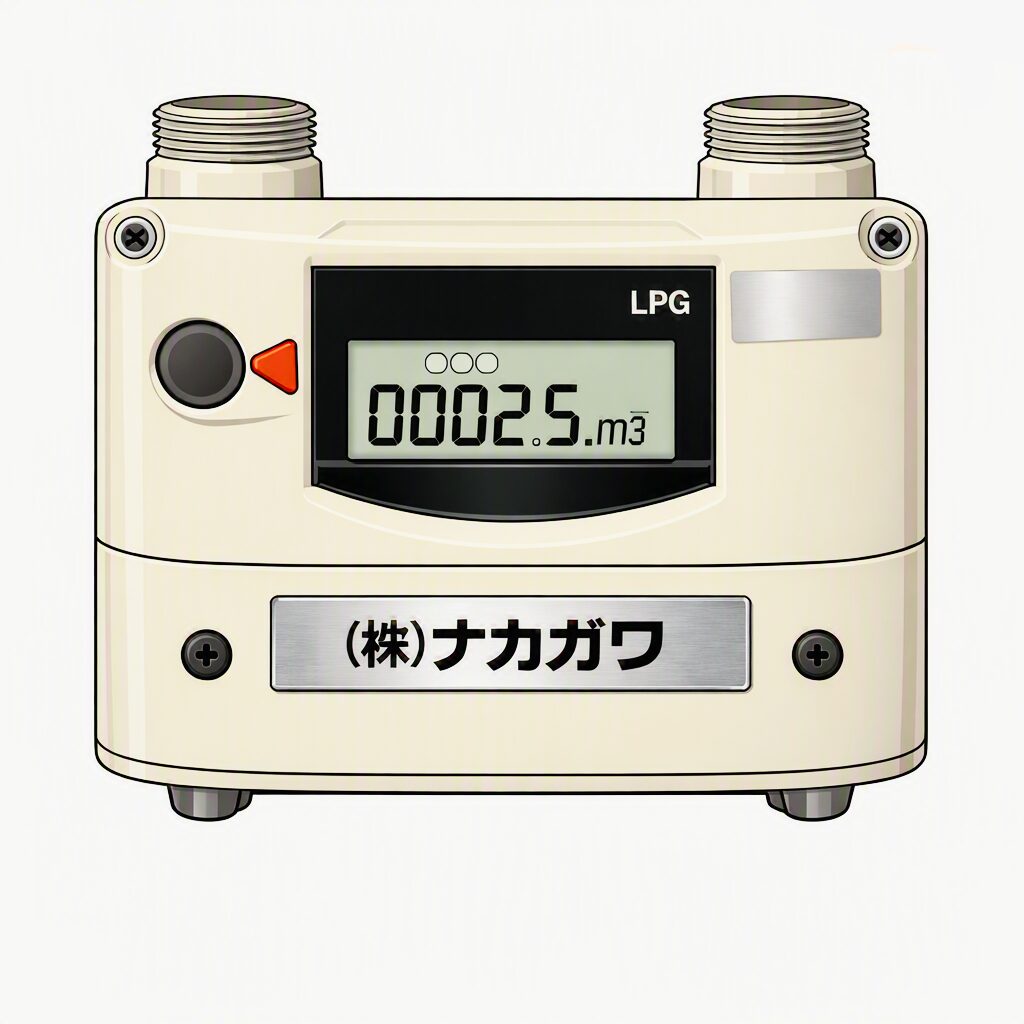 ガスメーターを確認する